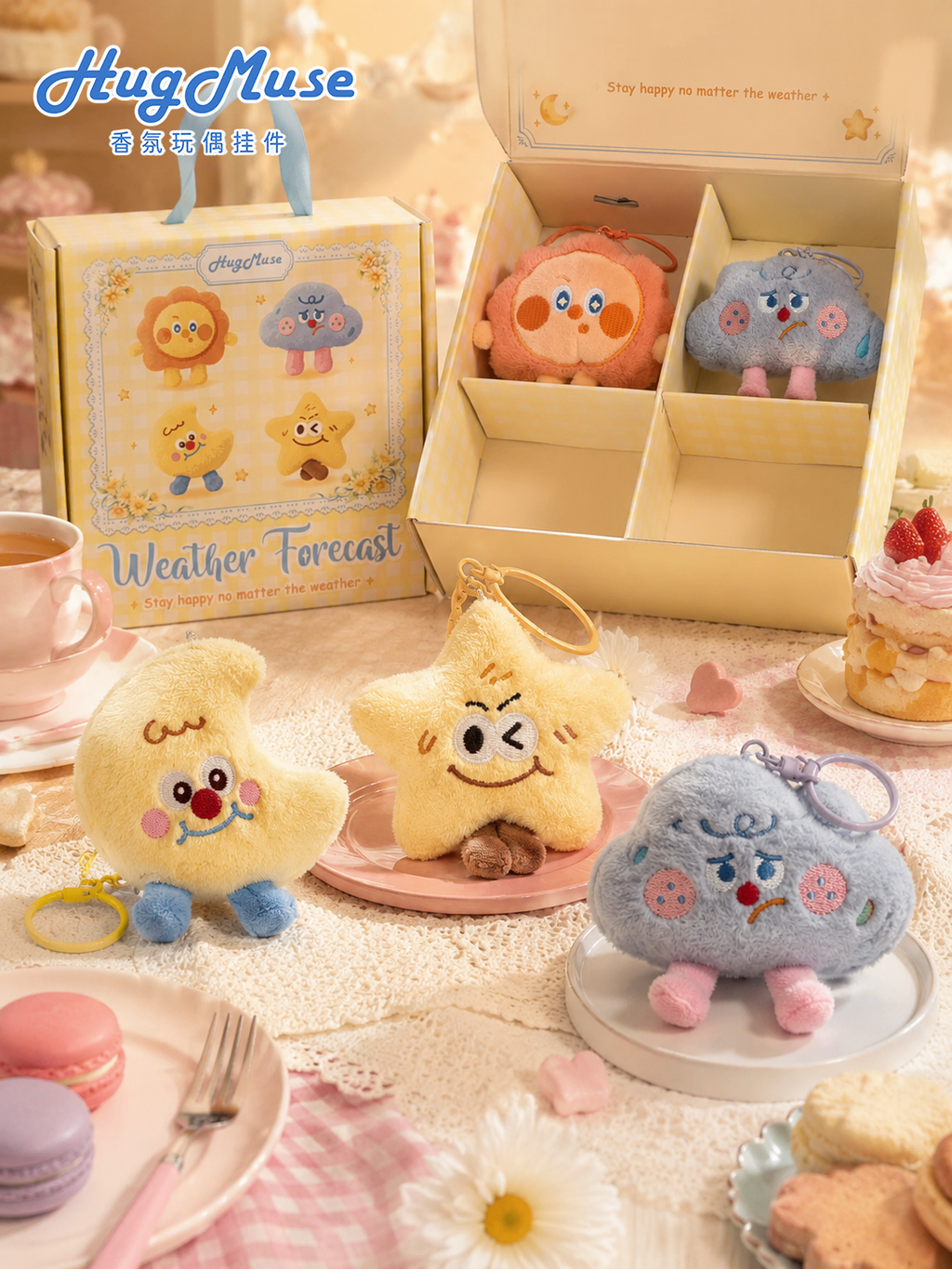 HugMuse Weather Mood Scented Plush Gift Box